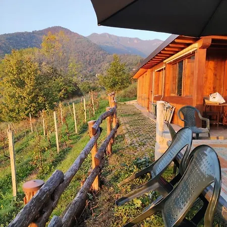 캠프장 Chalet Vista Panoramica